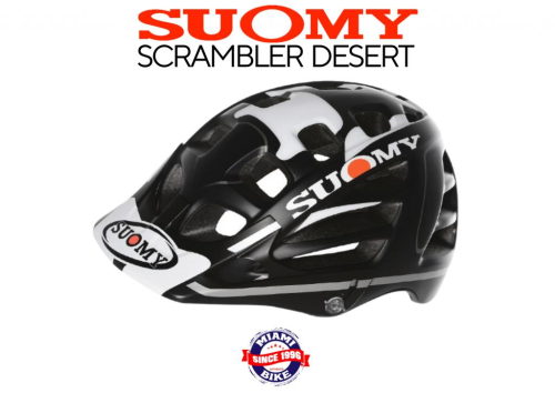 CAPACETE SUOMY M SCRAMBLER DESERT BLK/WHT